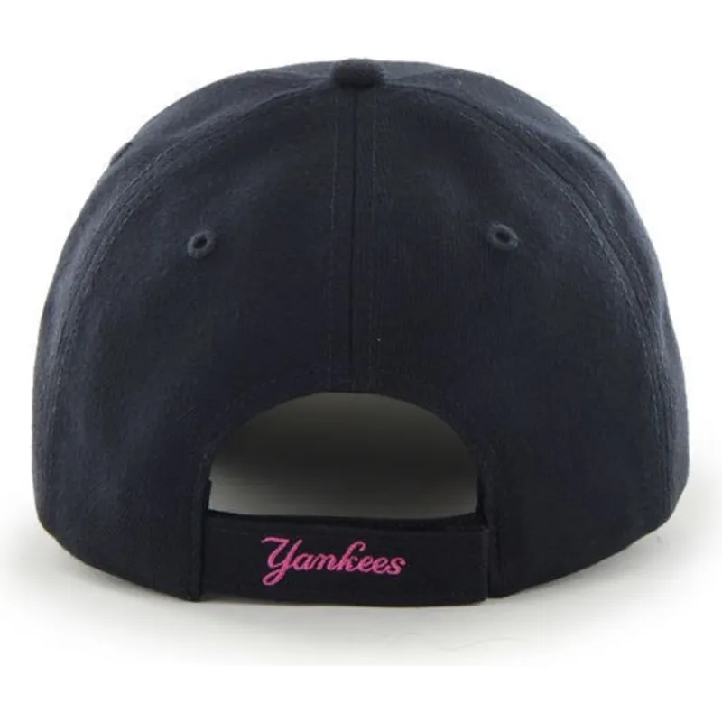shapka-izvita-tmnosin-reguliruem-rosa-na-new-york-yankees-mlb-ot-47-brand