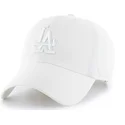 shapka-izvita-byala-reguliruem-na-los-angeles-dodgers-mlb-ot-47-brand