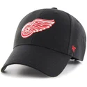 shapka-izvita-cherna-reguliruem-na-detroit-red-wings-nhl-ot-47-brand