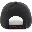 sort-buet-kasket-med-rodt-detroit-red-wings-nhl-logo-mvp-fra-47-brand