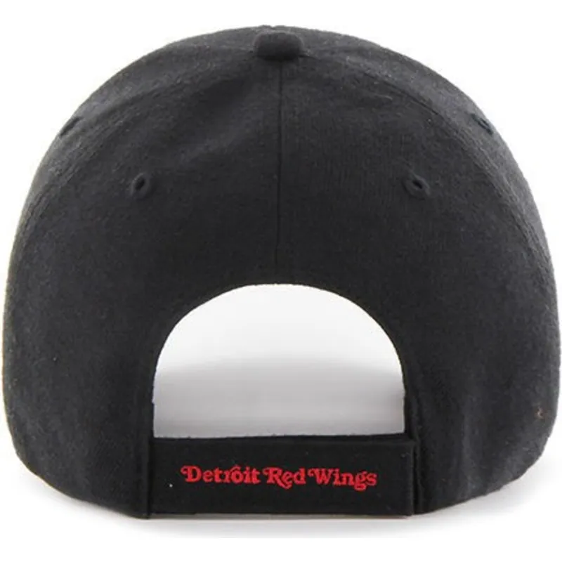 shapka-izvita-cherna-reguliruem-na-detroit-red-wings-nhl-ot-47-brand