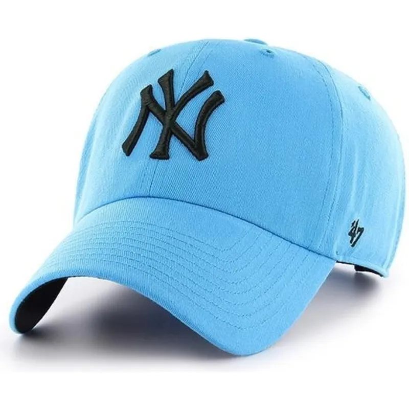 shapka-izvita-sinya-reguliruem-na-new-york-yankees-mlb-ot-47-brand