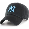 shapka-izvita-cherna-reguliruem-na-new-york-yankees-mlb-ot-47-brand