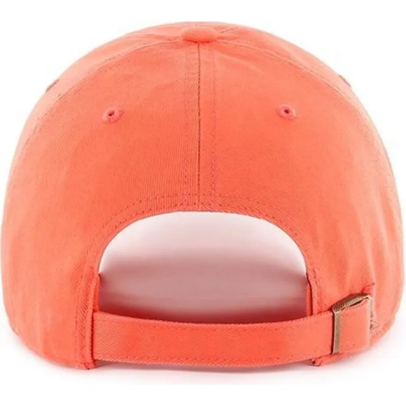 shapka-izvita-oranzhev-reguliruema-pomelo-na-new-york-yankees-mlb-ot-47-brand