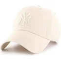 shapka-izvita-krem-reguliruem-na-new-york-yankees-mlb-ot-47-brand