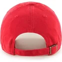 shapka-izvita-chervena-reguliruem-na-new-york-yankees-mlb-ot-47-brand