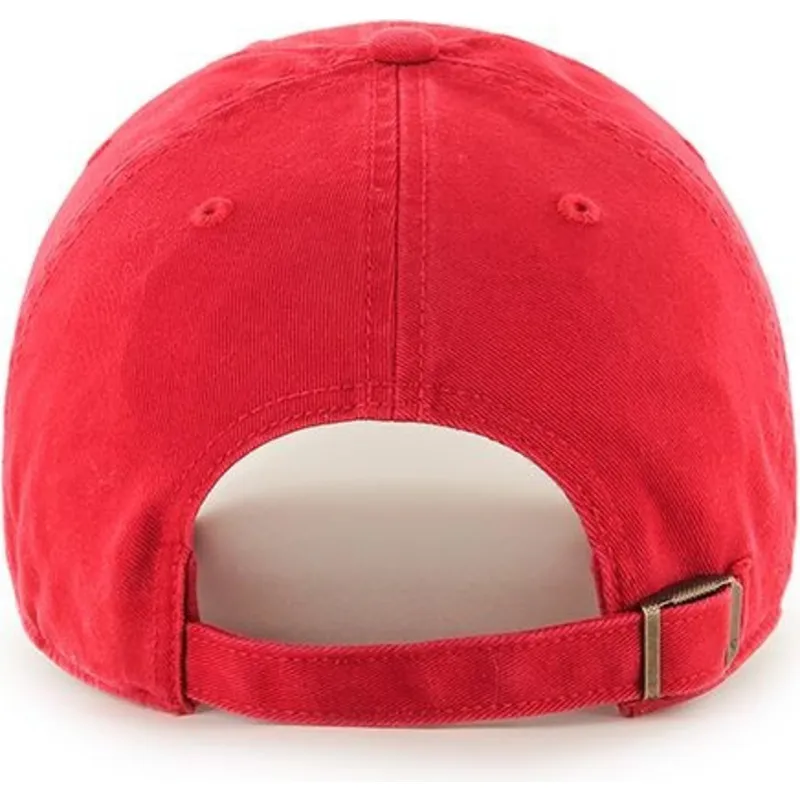 shapka-izvita-chervena-reguliruem-na-new-york-yankees-mlb-ot-47-brand