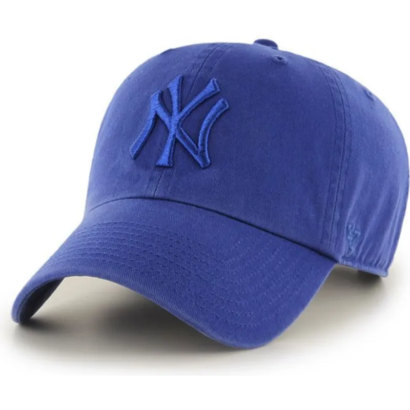 shapka-izvita-sinya-reguliruem-brillante-na-new-york-yankees-mlb-ot-47-brand