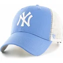 shapka-izvita-traker-sinya-snapbek-na-new-york-yankees-mlb-ot-47-brand