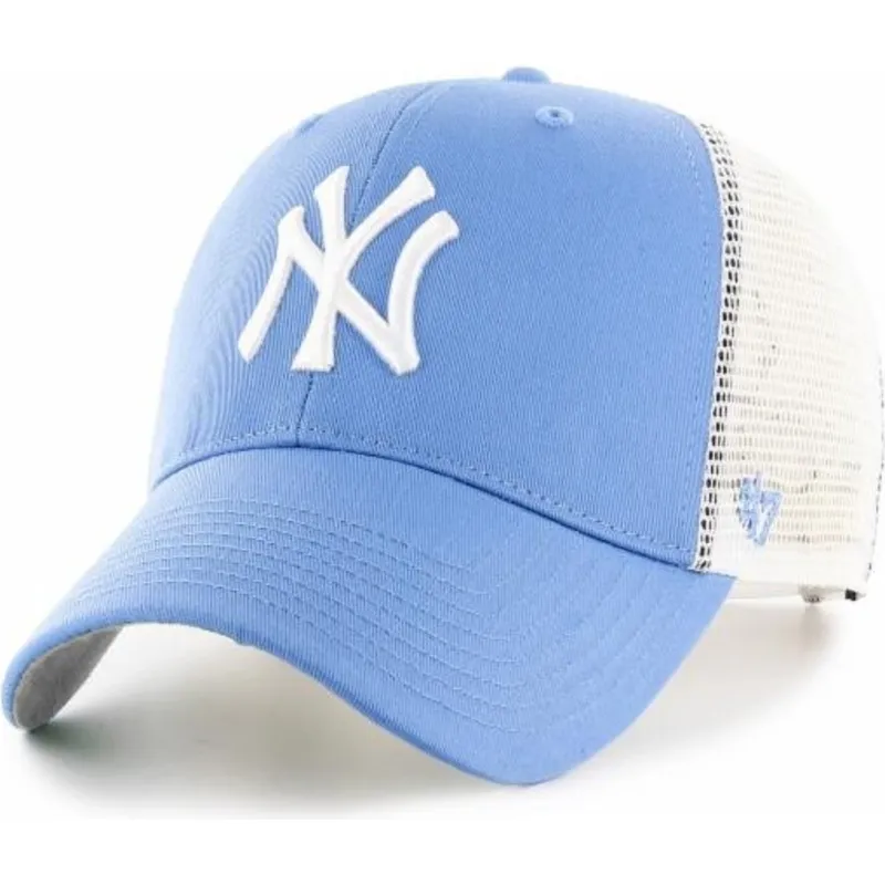 shapka-izvita-traker-sinya-snapbek-na-new-york-yankees-mlb-ot-47-brand