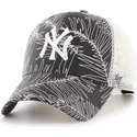 shapka-izvita-traker-cherna-snapbek-na-new-york-yankees-mlb-ot-47-brand