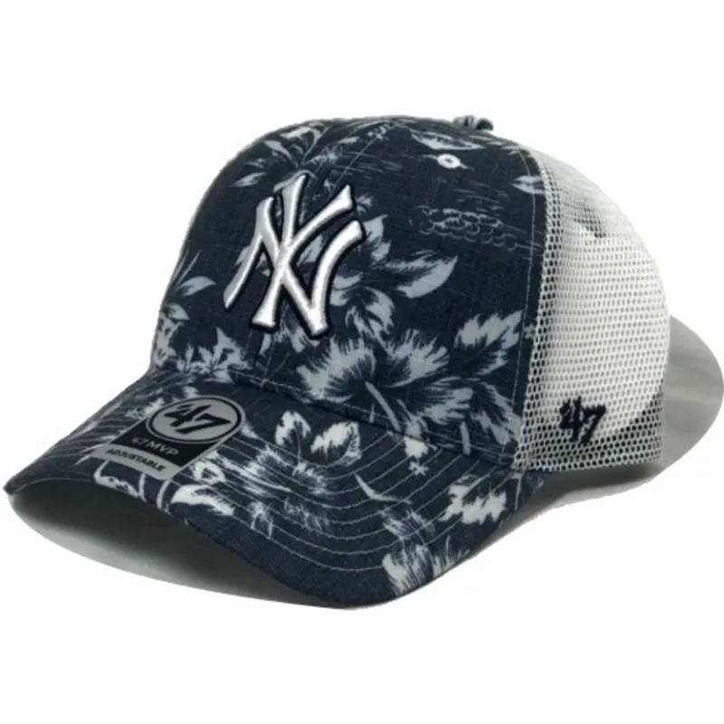 shapka-izvita-traker-tmnosin-snapbek-na-new-york-yankees-mlb-ot-47-brand