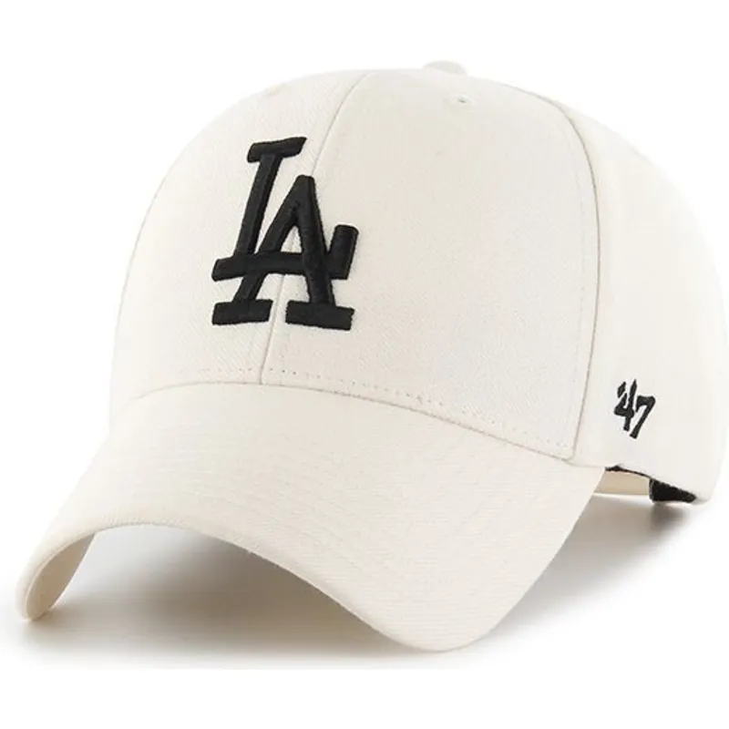 Gorra curva negra de Los Angeles Dodgers MLB de 47 Brand