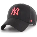 shapka-izvita-cherna-snapbek-rosa-na-new-york-yankees-mlb-ot-47-brand