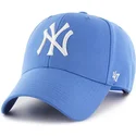 blaue-gebogene-kappe-raz-snapback-der-new-york-yankees-mlb-mvp-von-47-brand