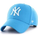 shapka-izvita-sinya-snapbek-glaciar-na-new-york-yankees-mlb-ot-47-brand
