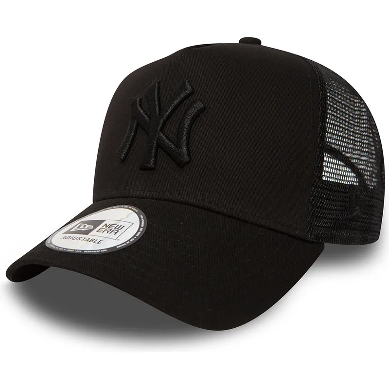 shapka-izvita-shapka-traker-cherna-snapbek-clean-a-frame-na-new-york-yankees-mlb-ot-new-era