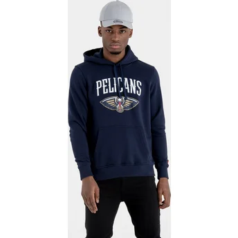 Суитшърта with hood тъмносин Pullover Hoody на New Orleans Pelicans NBA от New Era