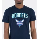 new-era-charlotte-hornets-nba-t-shirt-marineblau