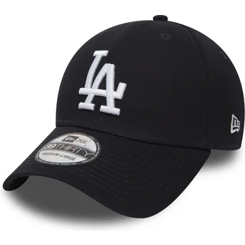 Шапка извита тъмносин прилепнала 39THIRTY Classic на Los Angeles Dodgers MLB от New Era