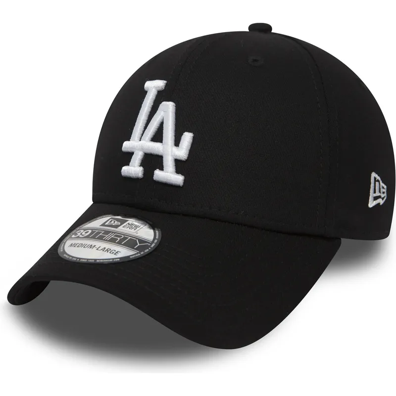 shapka-izvita-cherna-prilepnala-39thirty-essential-na-los-angeles-dodgers-mlb-ot-new-era
