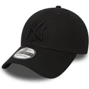 shapka-izvita-cherna-prilepnala-39thirty-classic-na-new-york-yankees-mlb-ot-new-era