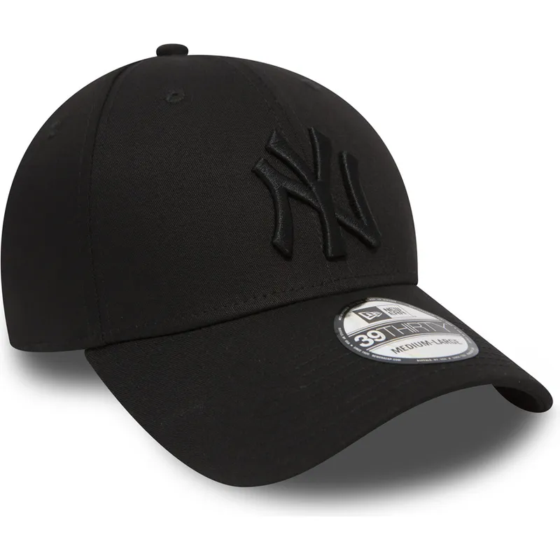 shapka-izvita-cherna-prilepnala-39thirty-classic-na-new-york-yankees-mlb-ot-new-era