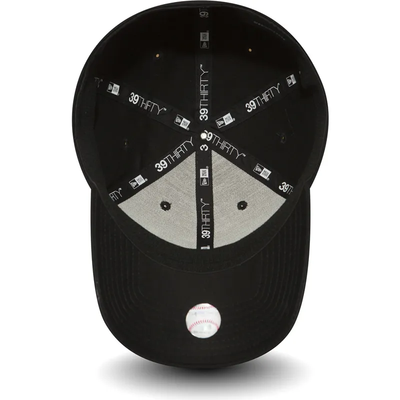 shapka-izvita-cherna-prilepnala-39thirty-classic-na-new-york-yankees-mlb-ot-new-era