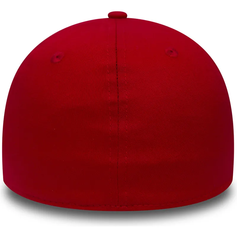 chervena-izvita-reguliruema-shapka-39thirty-classic-na-new-york-yankees-mlb-ot-new-era