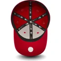 shapka-izvita-chervena-prilepnala-39thirty-classic-na-new-york-yankees-mlb-ot-new-era