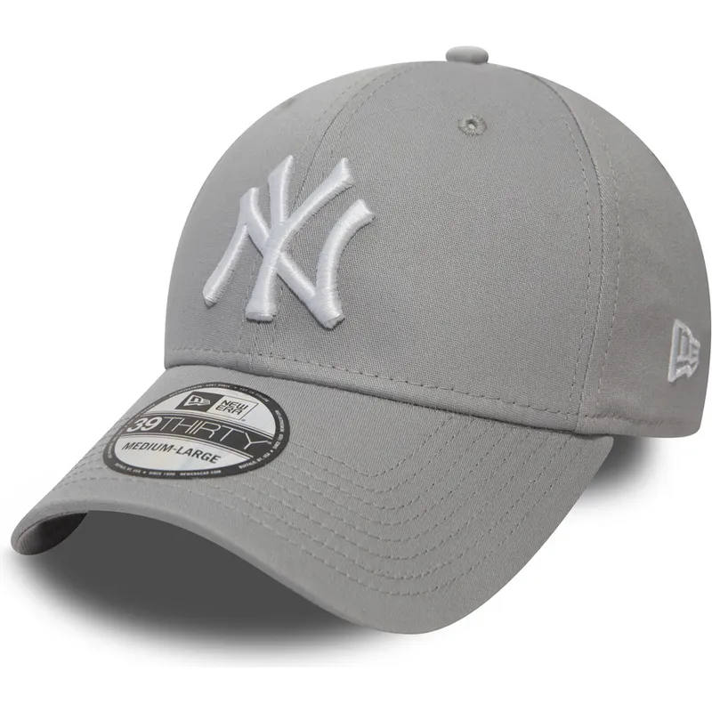 siva-izvita-reguliruema-shapka-39thirty-classic-na-new-york-yankees-mlb-ot-new-era