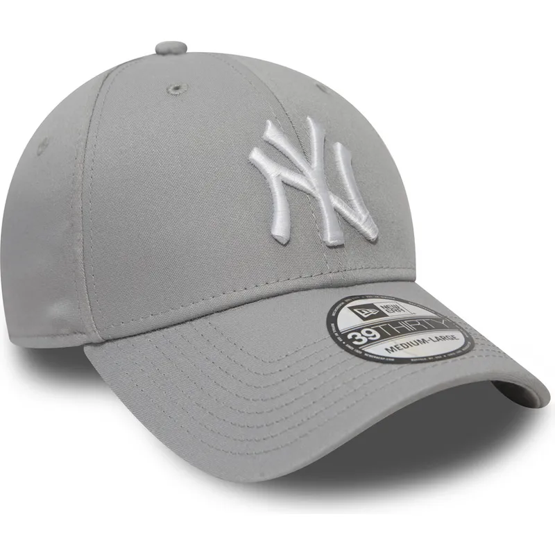 siva-izvita-reguliruema-shapka-39thirty-classic-na-new-york-yankees-mlb-ot-new-era