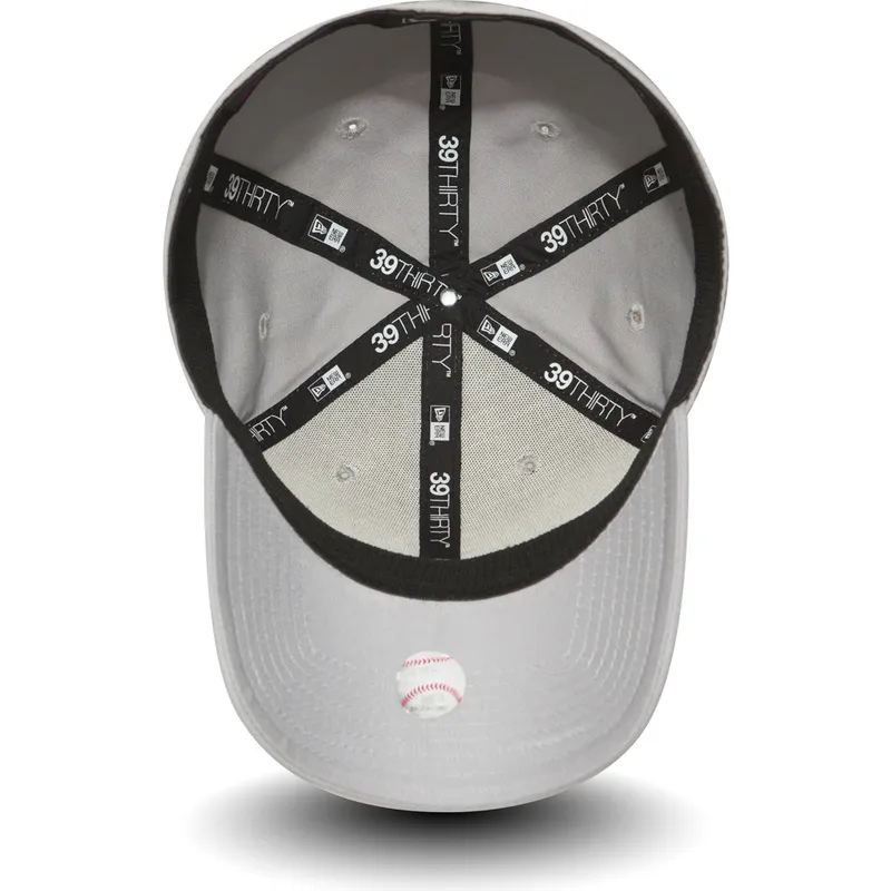 siva-izvita-reguliruema-shapka-39thirty-classic-na-new-york-yankees-mlb-ot-new-era