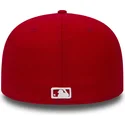 shapka-ploska-chervena-prilepnala-59fifty-essential-na-los-angeles-dodgers-mlb-ot-new-era