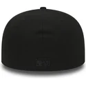 new-york-yankees-mlb-new-era-59fifty-black-on-black-sort-justerbar-flad-kasket