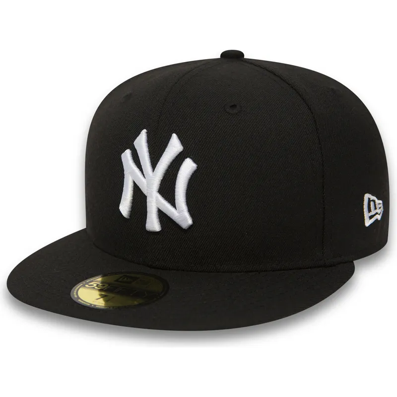 cherna-ploska-reguliruema-shapka-59fifty-essential-na-new-york-yankees-mlb-ot-new-era