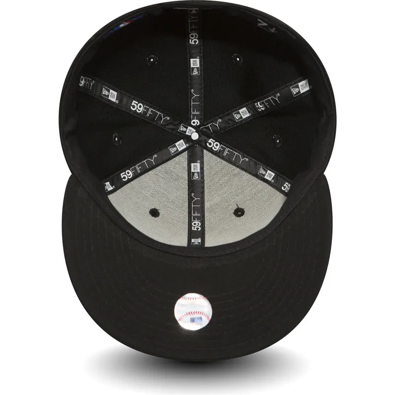 new-era-59fifty-essential-sort-justerbar-flad-kasket-med-new-york-yankees-mlb