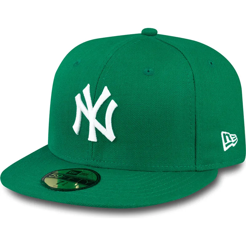 shapka-ploska-zelena-prilepnala-59fifty-essential-na-new-york-yankees-mlb-ot-new-era