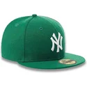 shapka-ploska-zelena-prilepnala-59fifty-essential-na-new-york-yankees-mlb-ot-new-era