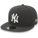 flad-kasket-sten-tilpasset-59fifty-essential-fra-new-york-yankees-mlb-fra-new-era