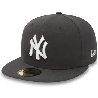 Flad kasket sten tilpasset 59FIFTY Essential fra New York Yankees MLB fra New Era