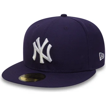 shapka-ploska-violetka-prilepnala-59fifty-essential-na-new-york-yankees-mlb-ot-new-era