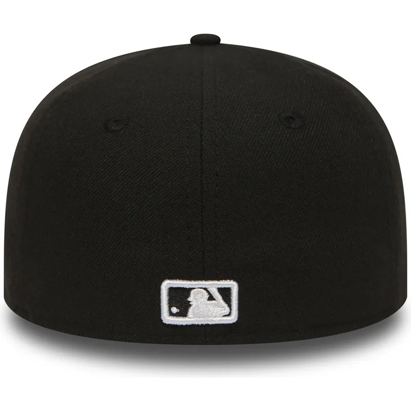 gorra-plana-negra-ajustada-para-nino-59fifty-essential-de-new-york-yankees-mlb-de-new-era