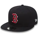 shapka-ploska-tmnosin-snapbek-ajustable-9fifty-essential-na-boston-red-sox-mlb-ot-new-era