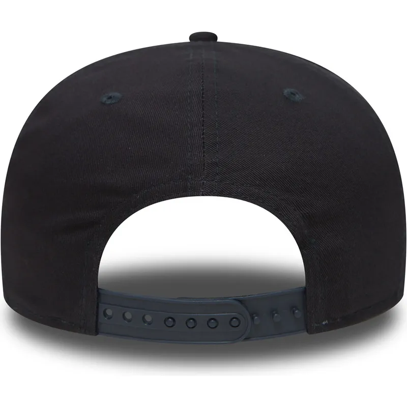 marineblaue-verstellbare-9fifty-essential-flat-cap-der-boston-red-sox-mlb-von-new-era