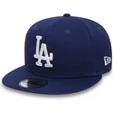 shapka-ploska-sinya-snapbek-ajustable-9fifty-essential-na-los-angeles-dodgers-mlb-ot-new-era