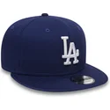 shapka-ploska-sinya-snapbek-ajustable-9fifty-essential-na-los-angeles-dodgers-mlb-ot-new-era