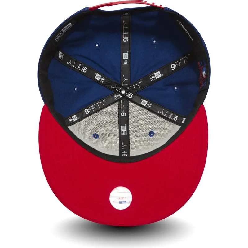 shapka-ploska-sinya-snapbek-ajustable-9fifty-cotton-block-na-new-york-yankees-mlb-ot-new-era