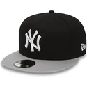 shapka-ploska-cherna-snapbek-ajustable-9fifty-cotton-block-na-new-york-yankees-mlb-ot-new-era