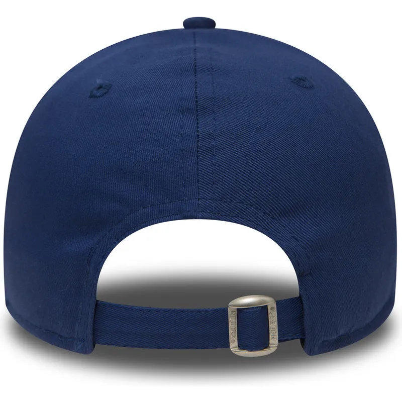 bla-justerbar-kurvet-kasket-9forty-essential-fra-los-angeles-dodgers-mlb-fra-new-era